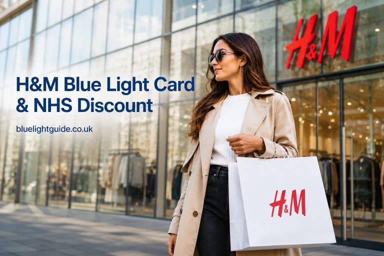 H&M Blue Light Card and NHS discount