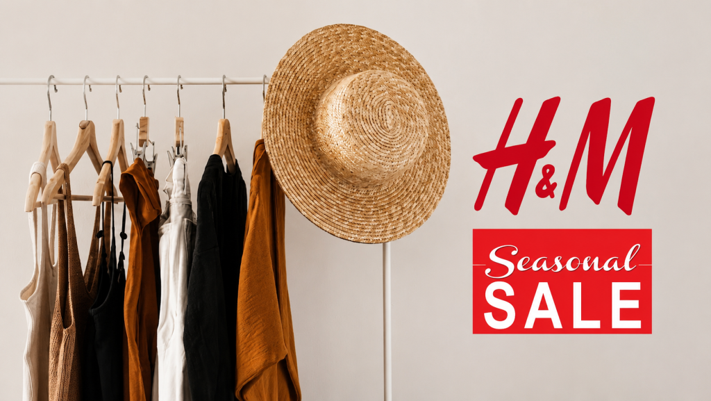 H&M Seasonal sale saves more money than any key worker discount