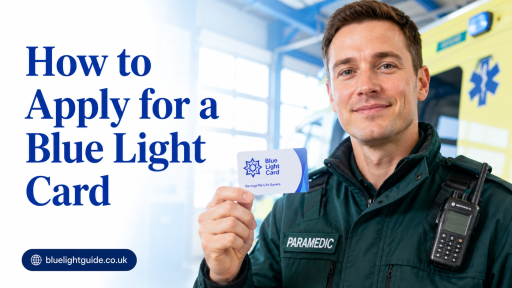 apply for blue light card in uk