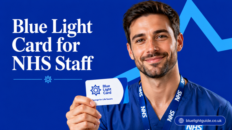 blue light card for NHS staff