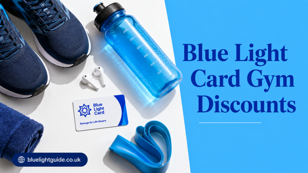 list of gym discounts available with the blue light card