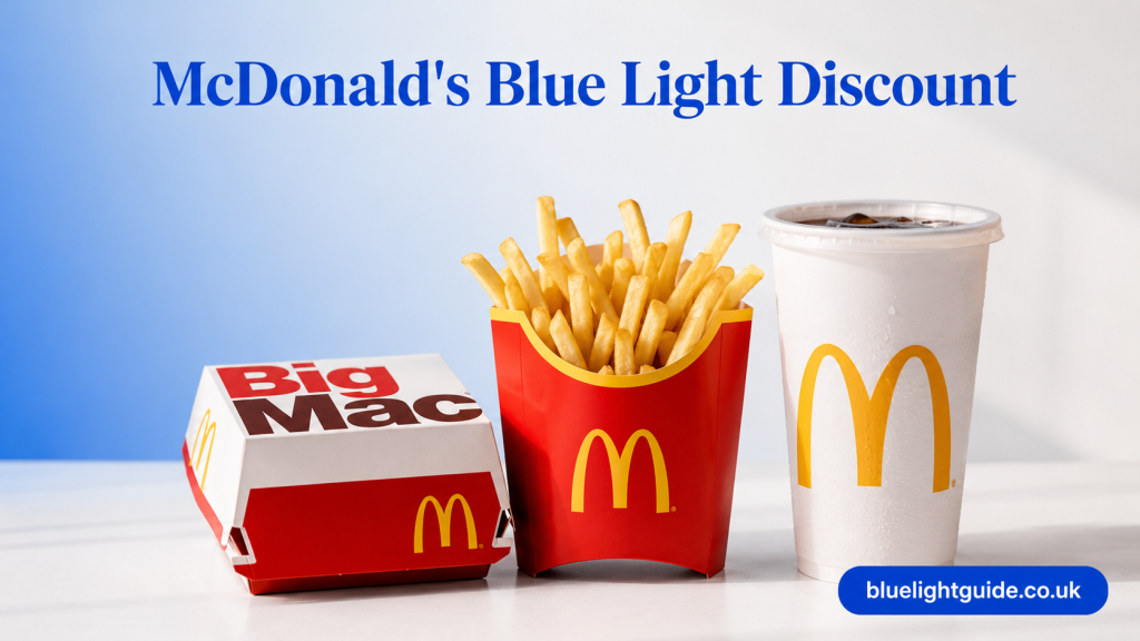 mcdonalds blue light card promo and nhs discount guide