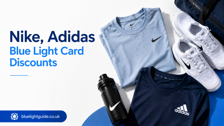 nike adidas blue light card discounts