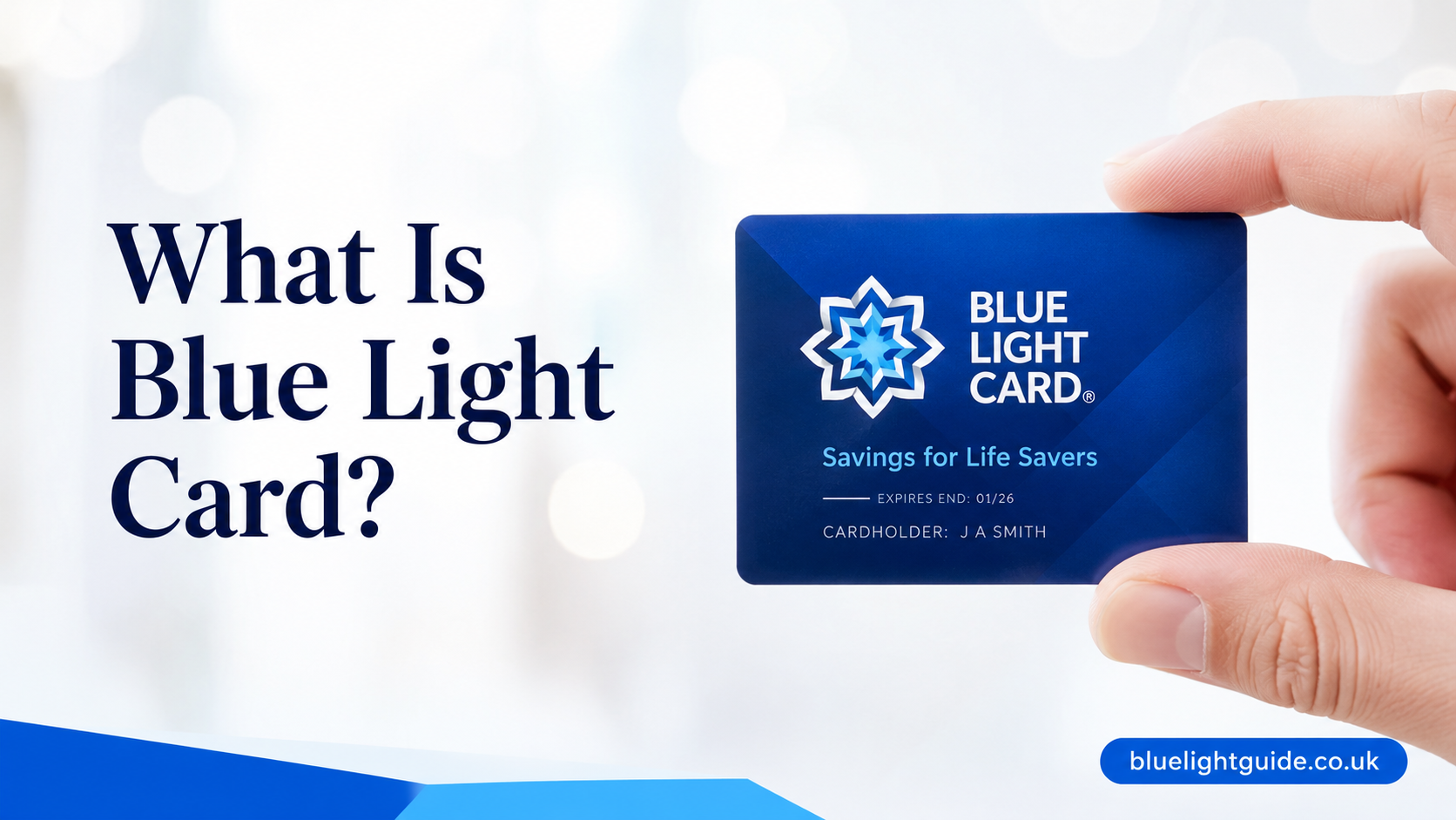 what is blue light card