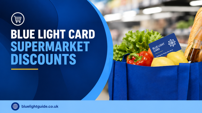 Blue Light Card supermarket discounts