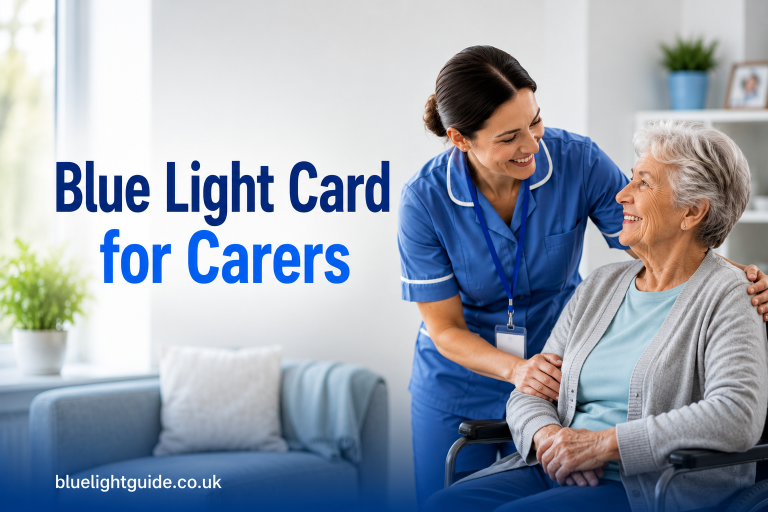 Blue Light card for Carers