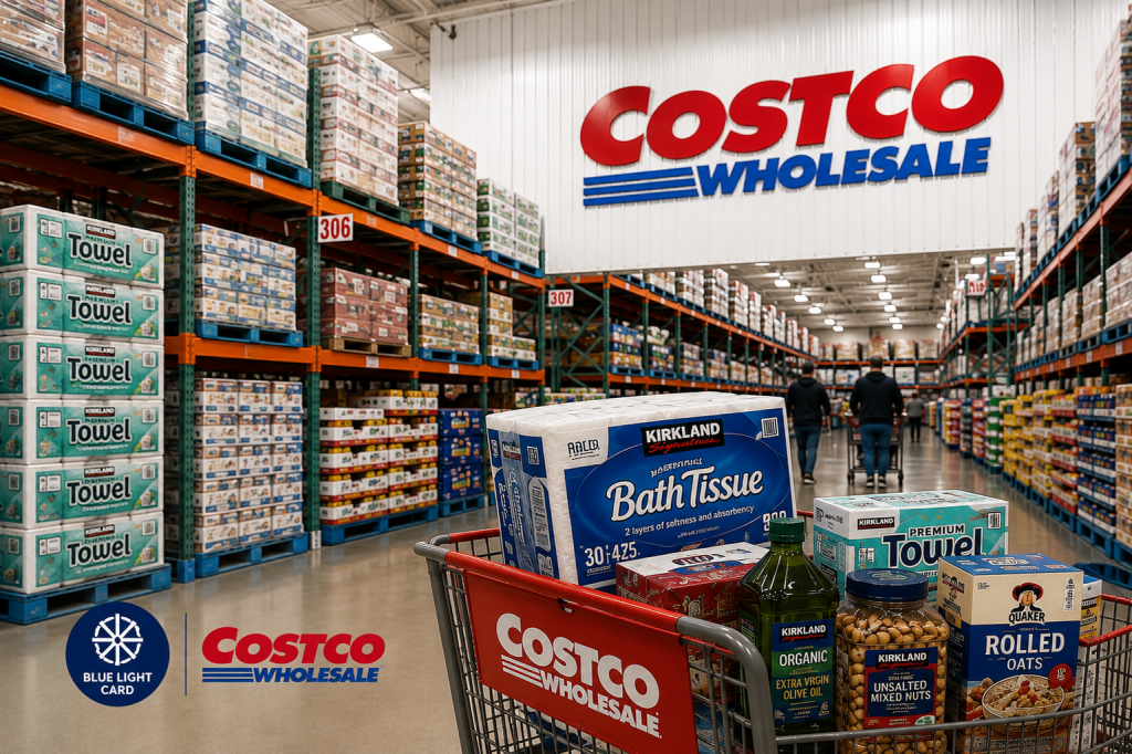Costco's Blue Light Card benefit