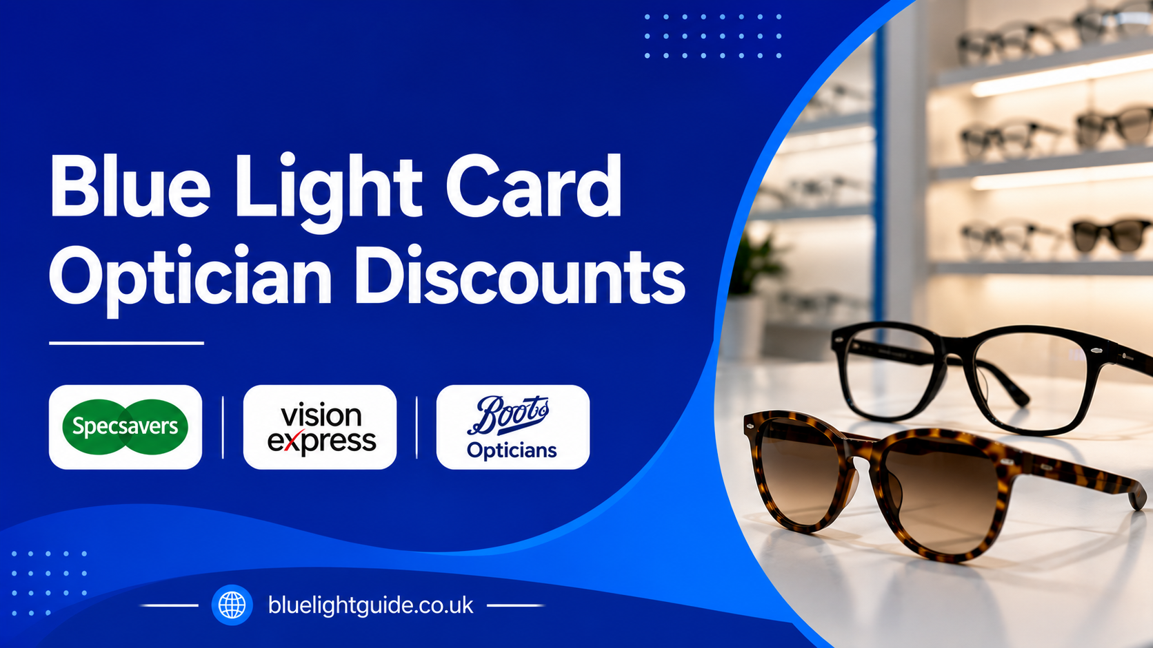 Optician discounts for Blue Light Card