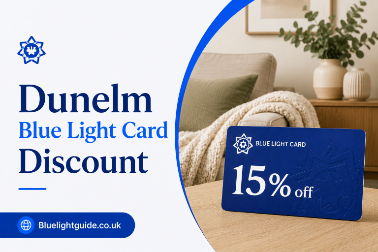 dunelm blue light card discount