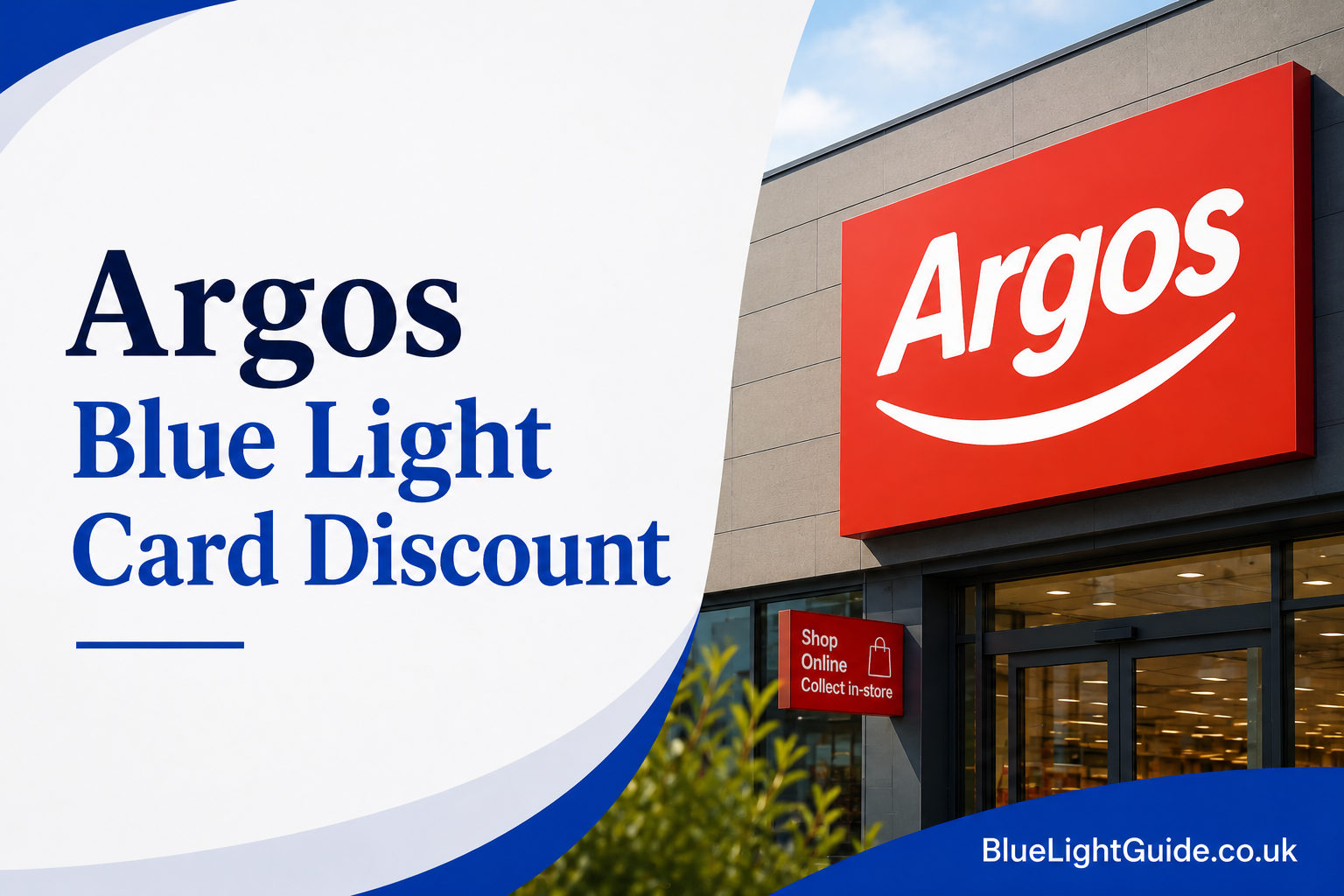 Argos Blue Light Card Discount