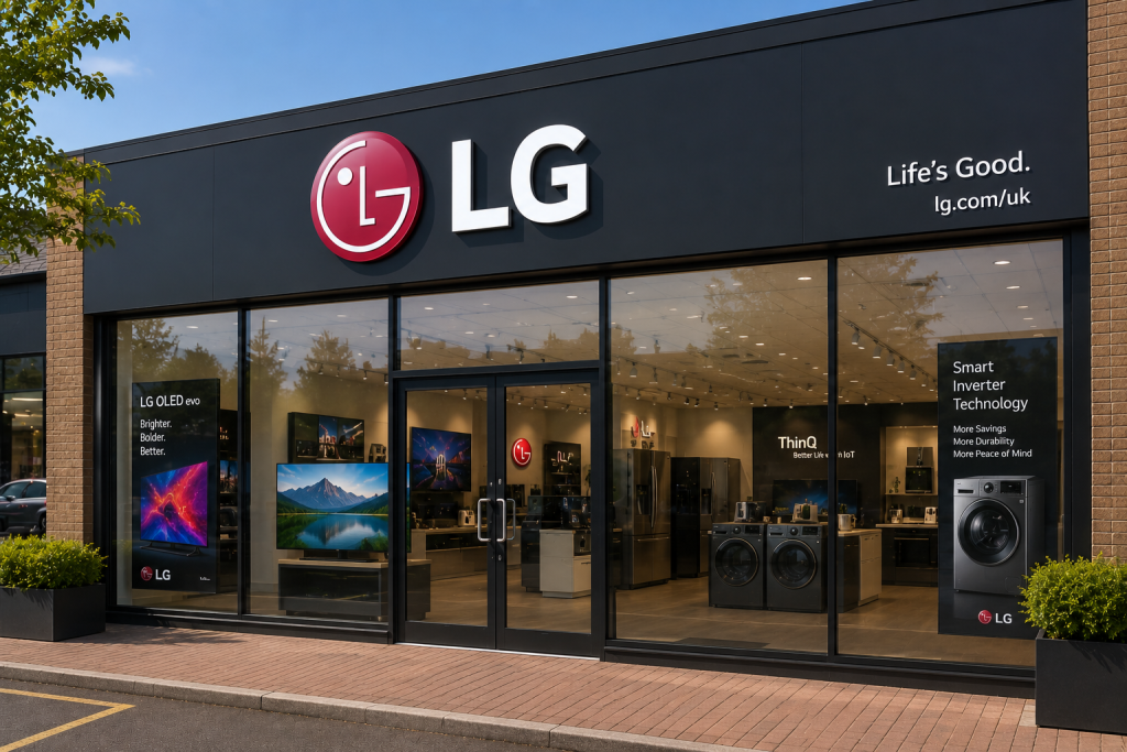 LG Electronics Showroom Exterior