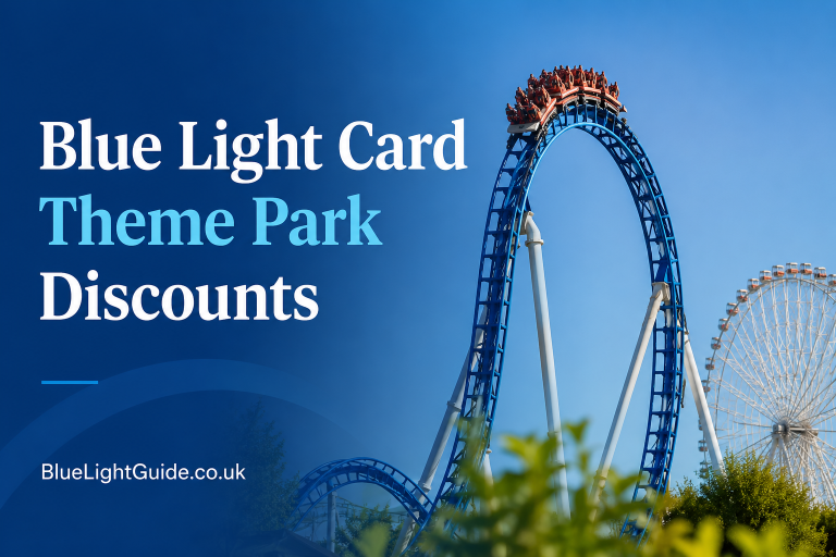 blue light card theme park discounts