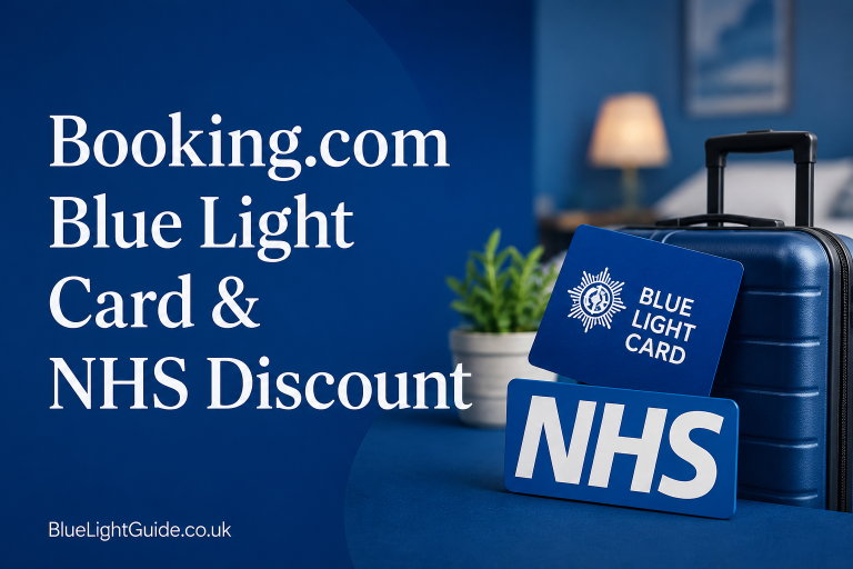 booking com hotel discounts for blue light card