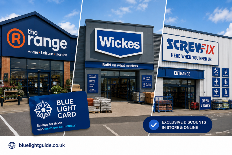 Blue Light Card Retail Savings