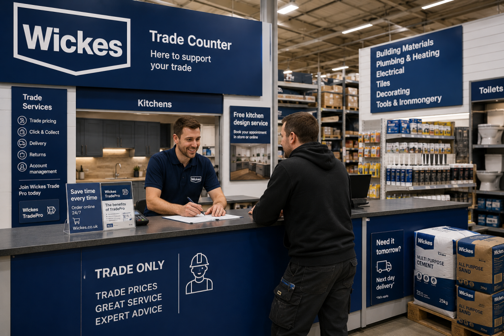 Wickes Trade Counter Customer Service