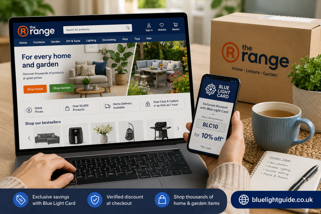 the range discounts with Blue Light Savings